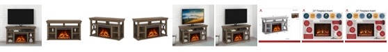 Ameriwood Home Broadmore 60 Inch Fireplace Tv Stand